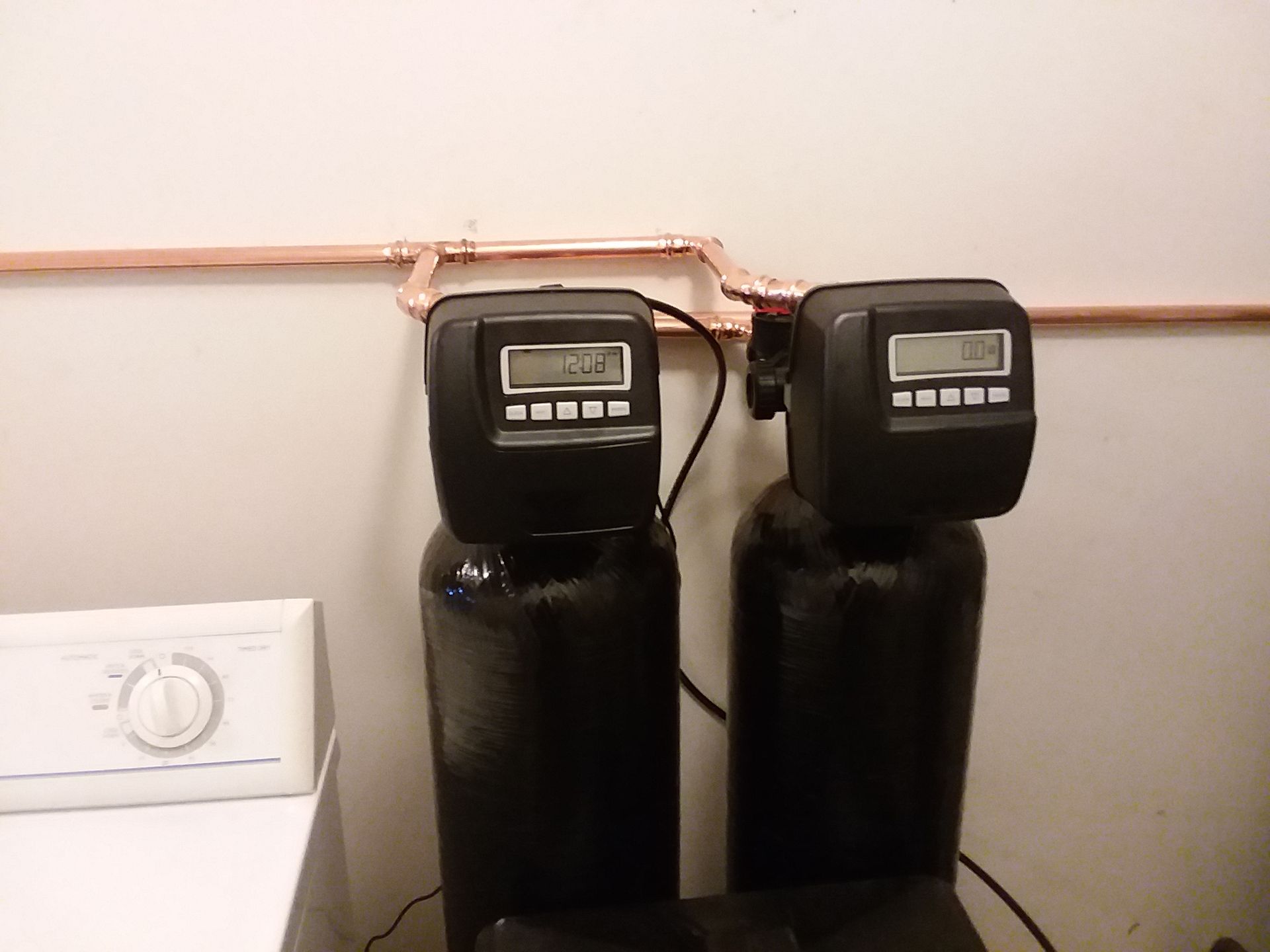 water softener installation